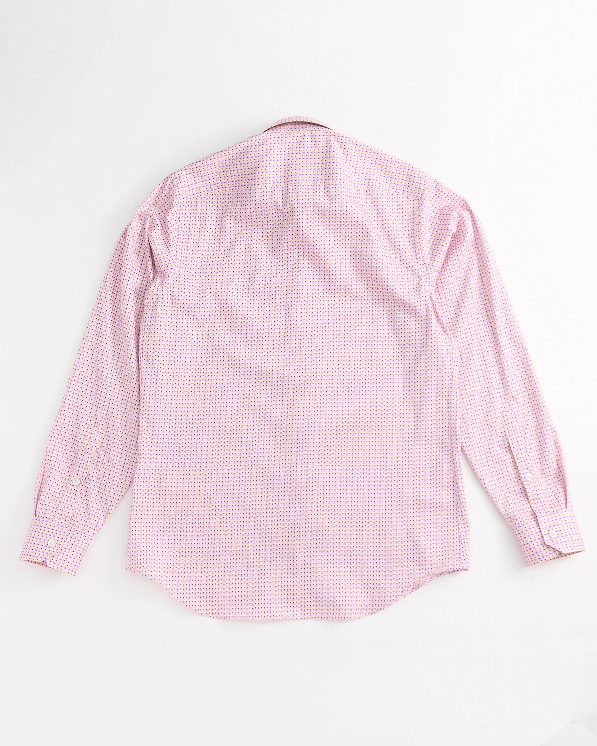 Retro Zig Zag Long Sleeve Cotton Shirt - Image 6