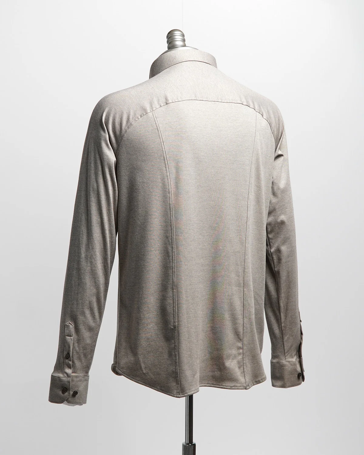 Pique Solid Jersey Knit Shirt - Image 4