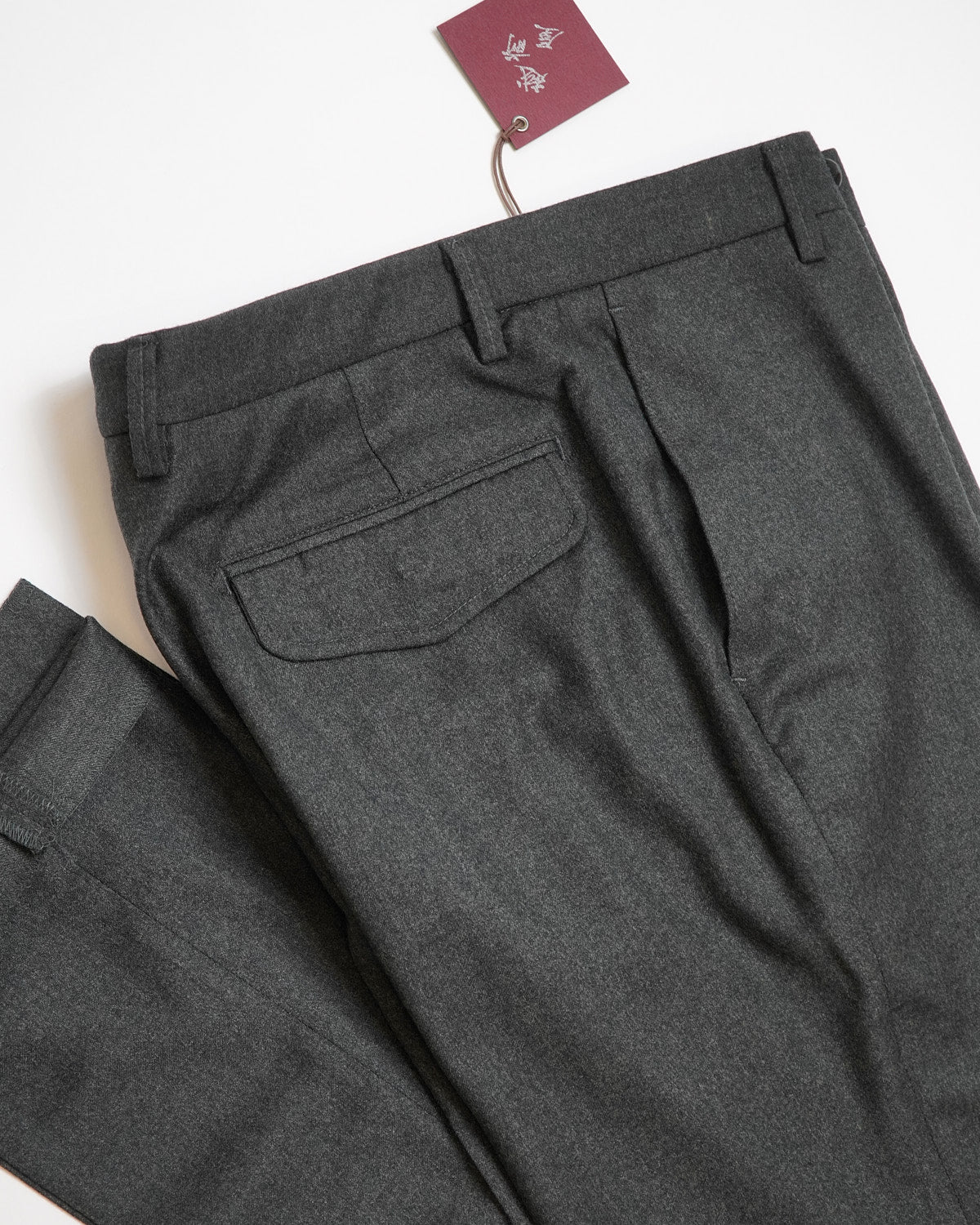 Natural Stretch Smart Flannel Dress Pants - Image 6