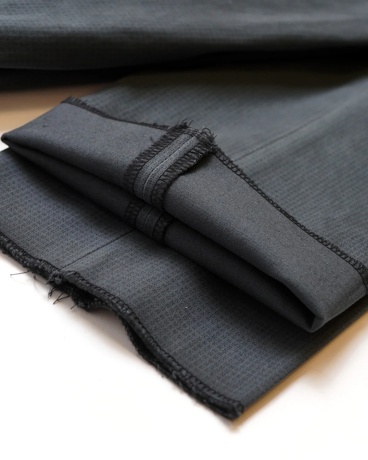 Power Stretch Jacquard Casual Navy Chinos - Image 5