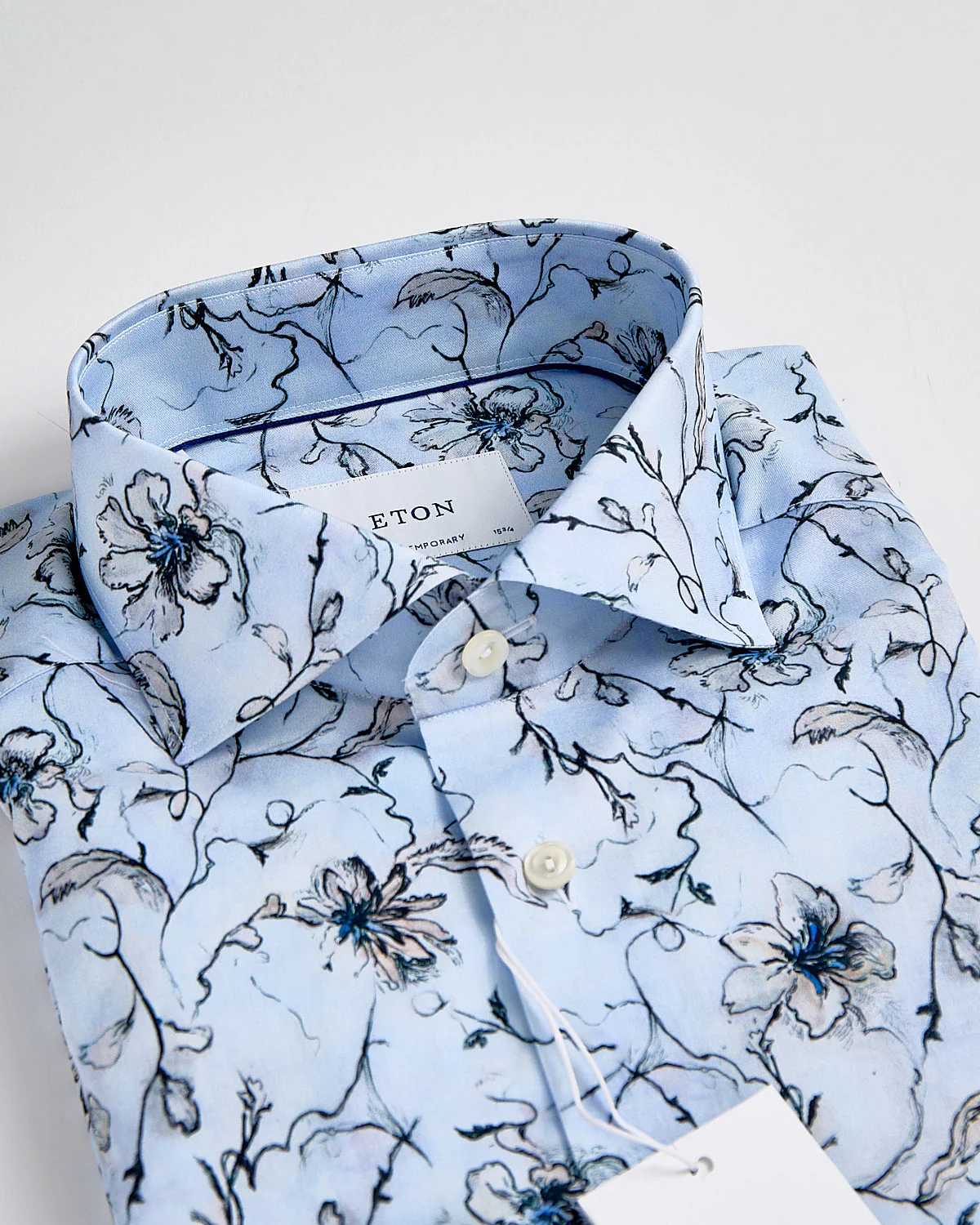 Floral Signature Twill Contemporary Shirt - Image 4