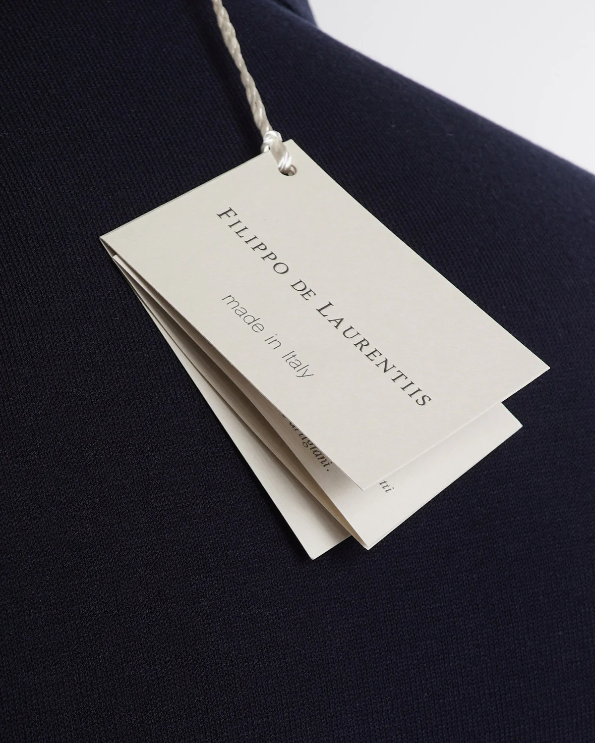 Long Sleeve Crepe Cotton Polo - Image 6