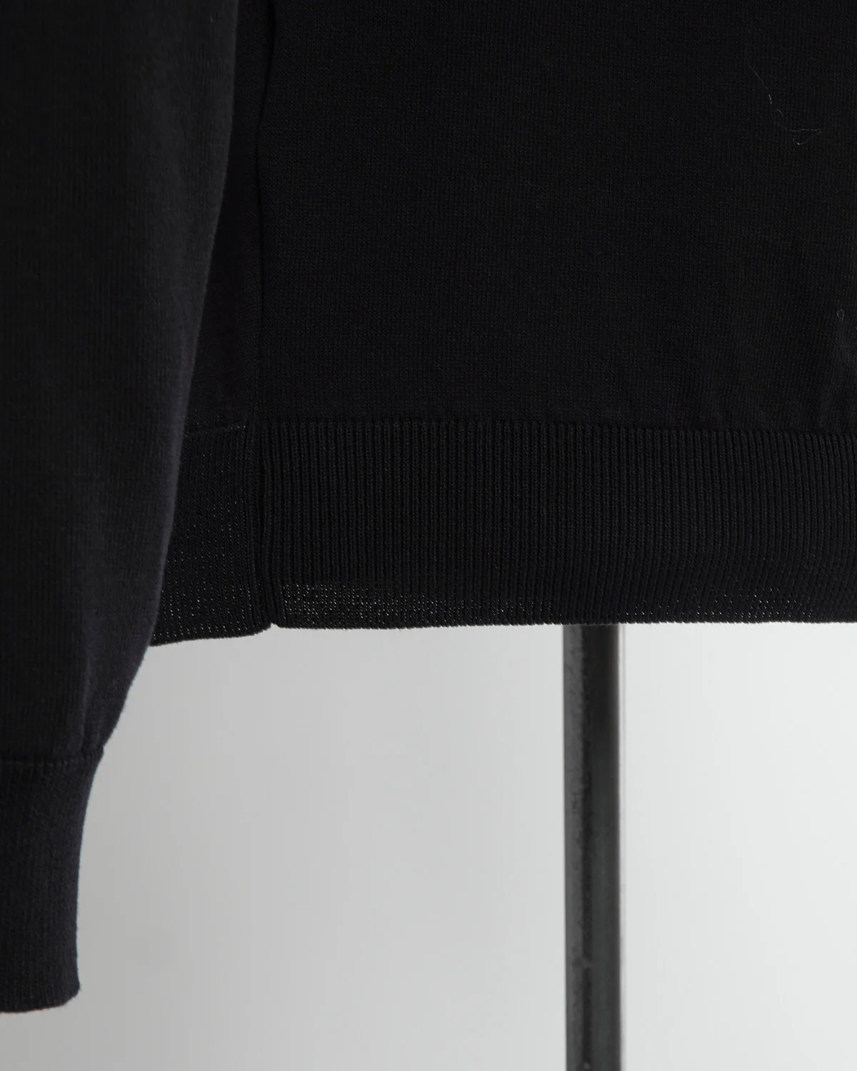 Long Sleeve Crepe Cotton Polo - Image 4