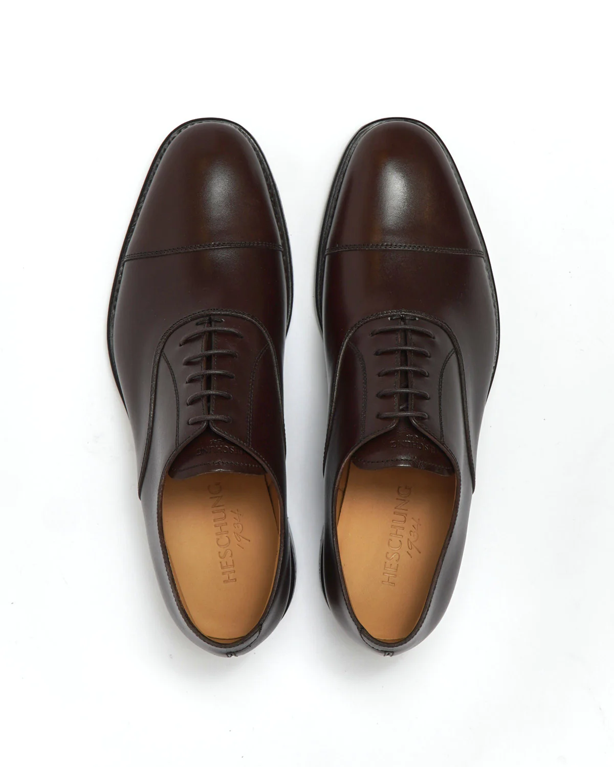 Tilleul Toe Cap Boxcalf Dark Brown Dress Shoe - Image 3