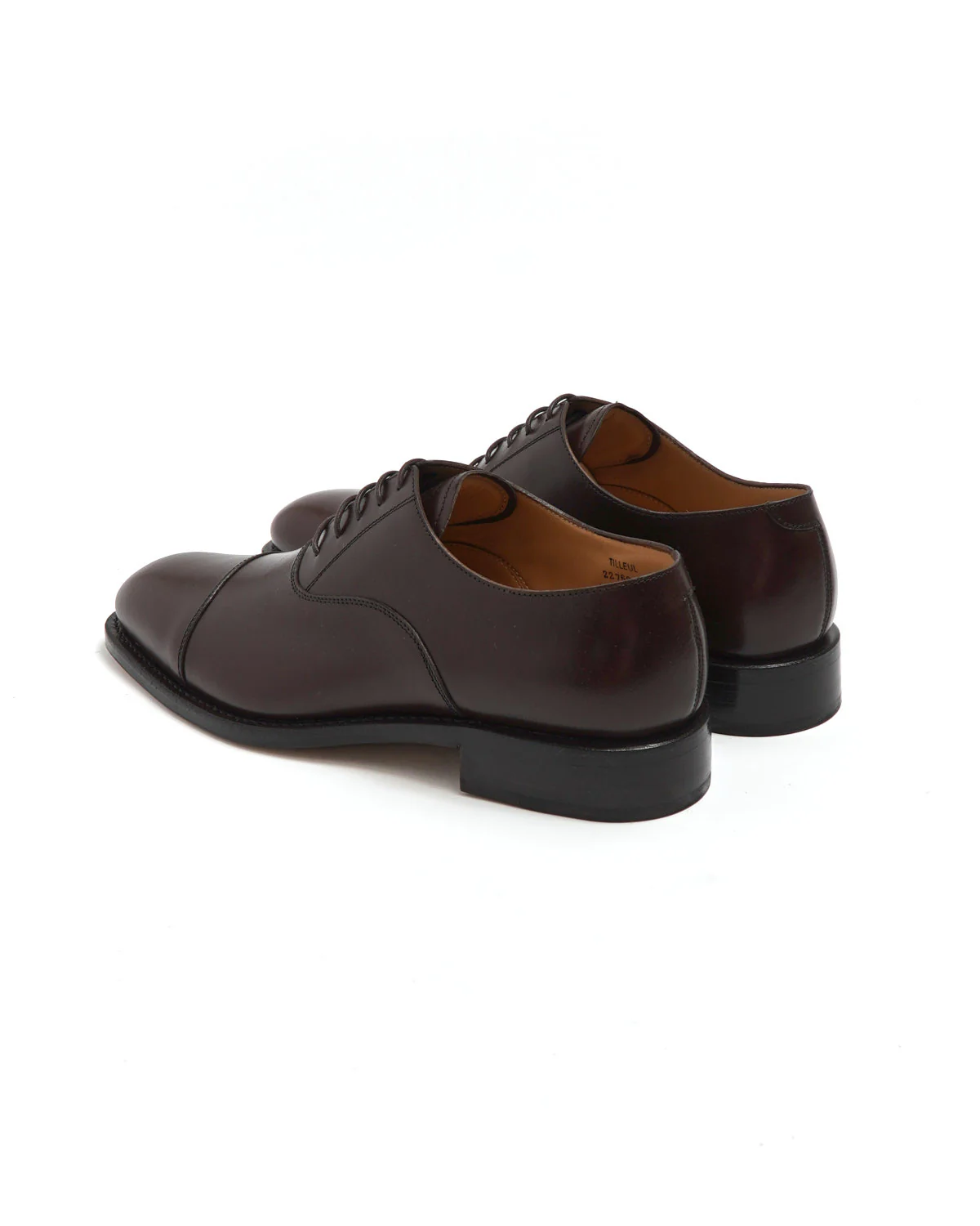 Tilleul Toe Cap Boxcalf Dark Brown Dress Shoe - Image 5