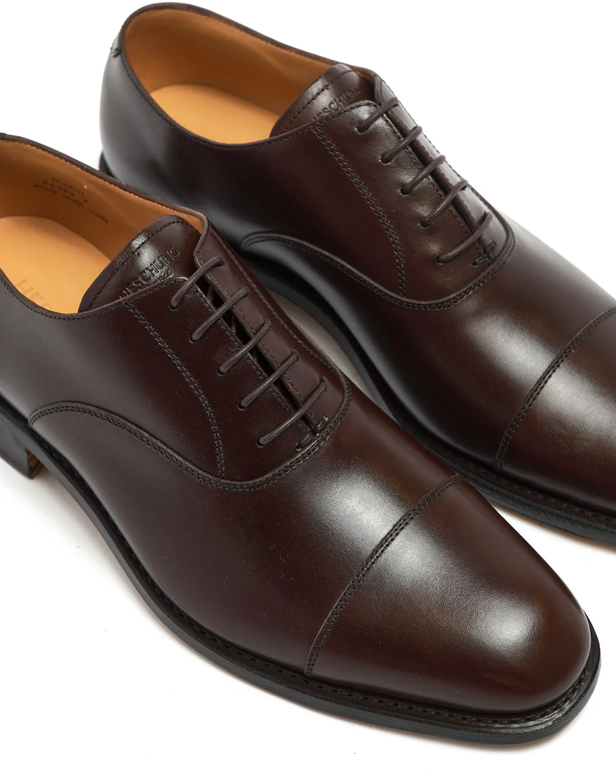 Tilleul Toe Cap Boxcalf Dark Brown Dress Shoe - Image 9