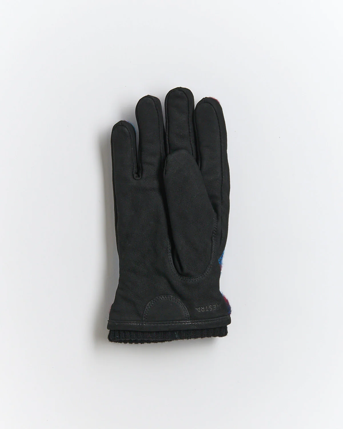 'Noah' Plaid Flannel Mix Media Winter Gloves - Image 4