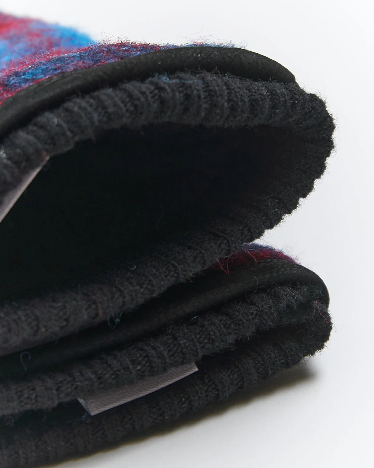 'Noah' Plaid Flannel Mix Media Winter Gloves - Image 5