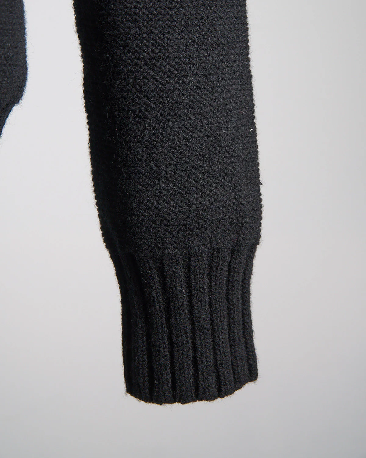 Aran Cableknit Turtleneck Sweater - Image 5