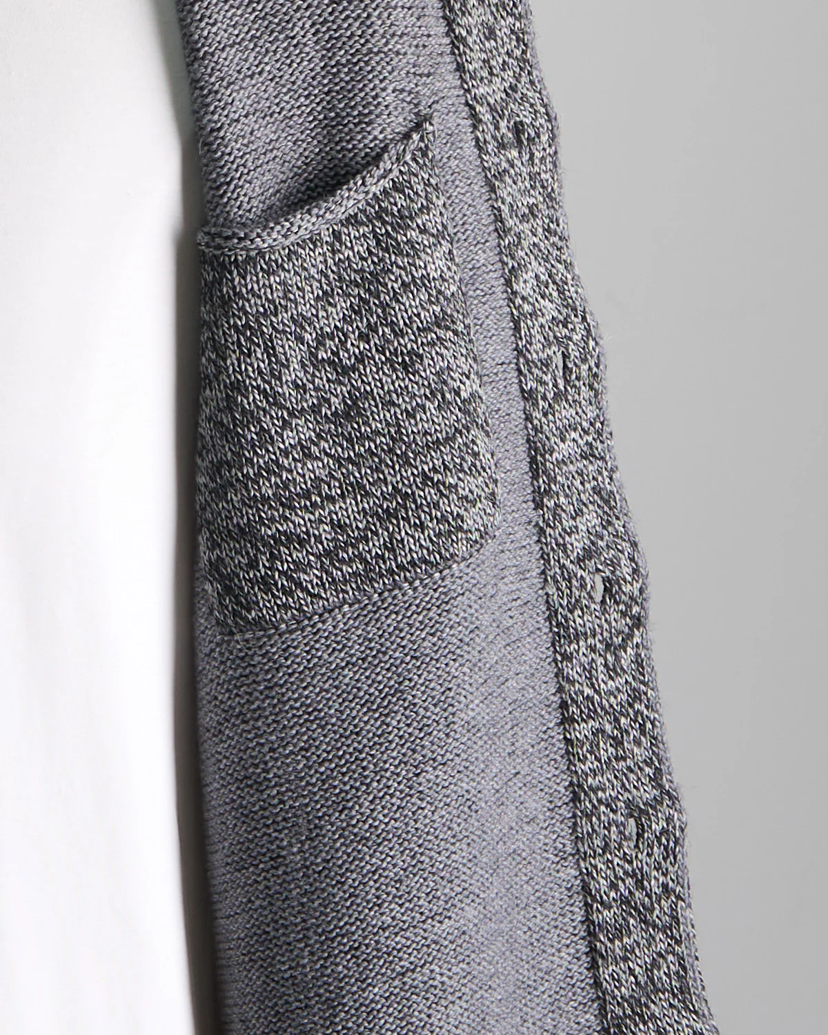 Classic Knit Shirt Jacket - Image 11