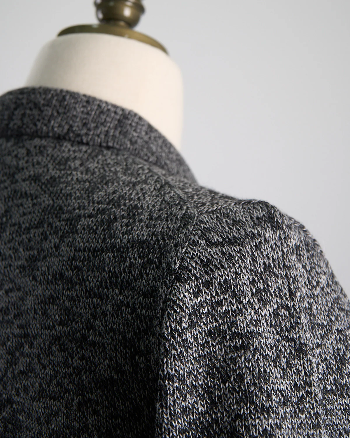 Classic Knit Shirt Jacket - Image 8