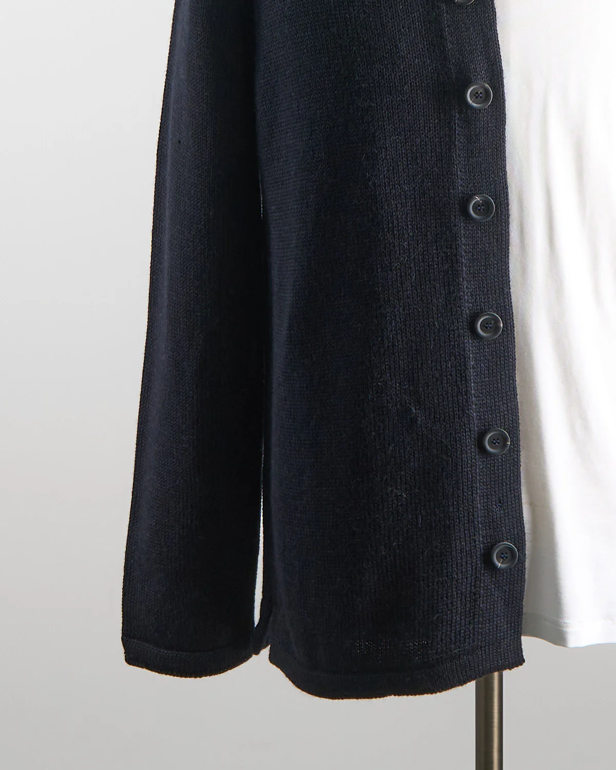 Classic Knit Shirt Jacket - Image 3