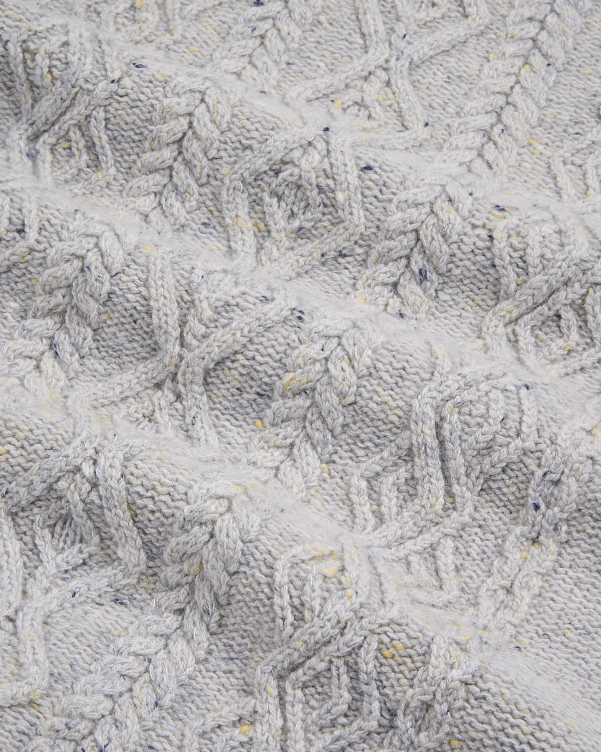 Cashmere Celebration Aran Cable Crewneck Sweater - Image 5