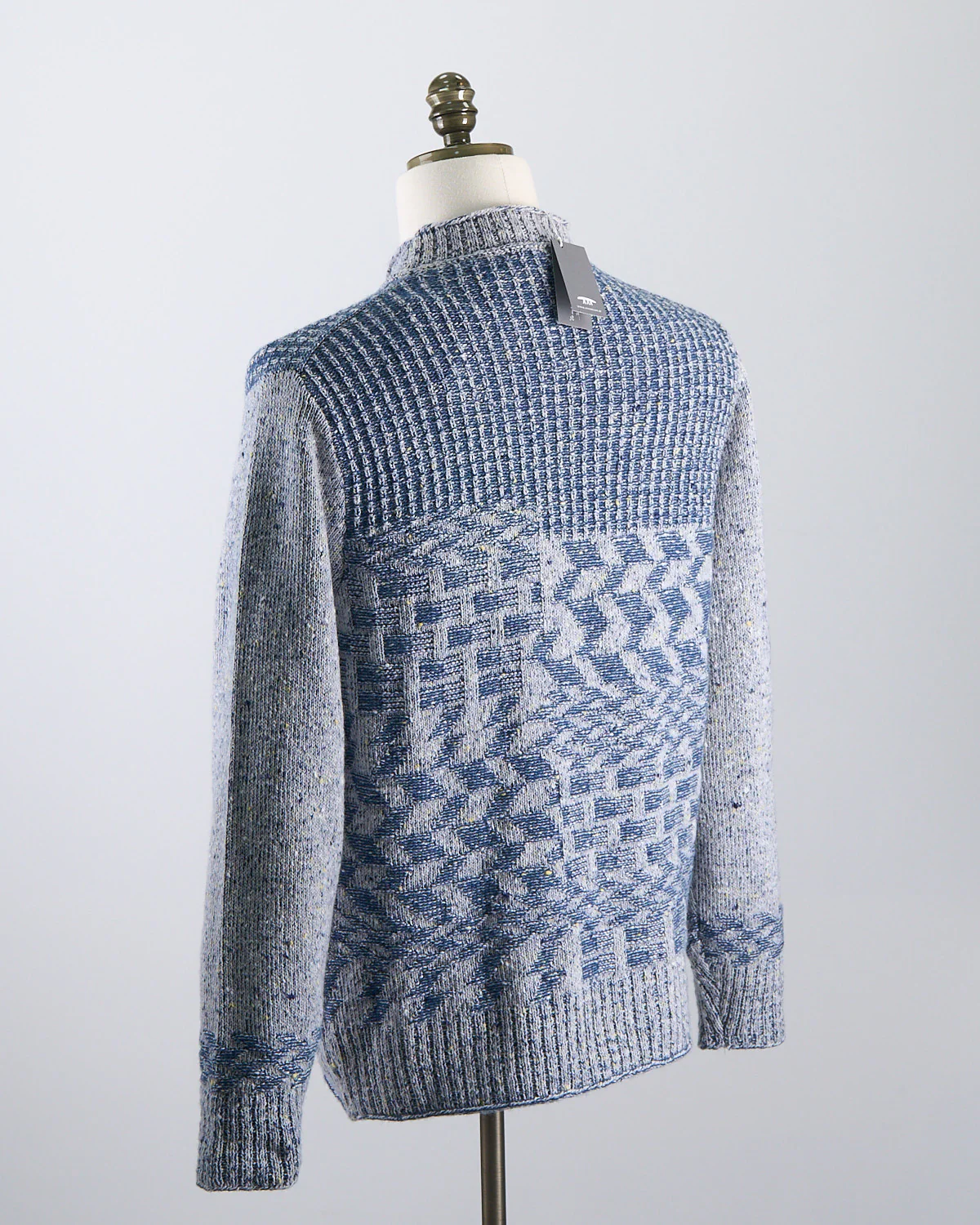 Wool Cashmere Claíochaí Crewneck Sweater - Image 9