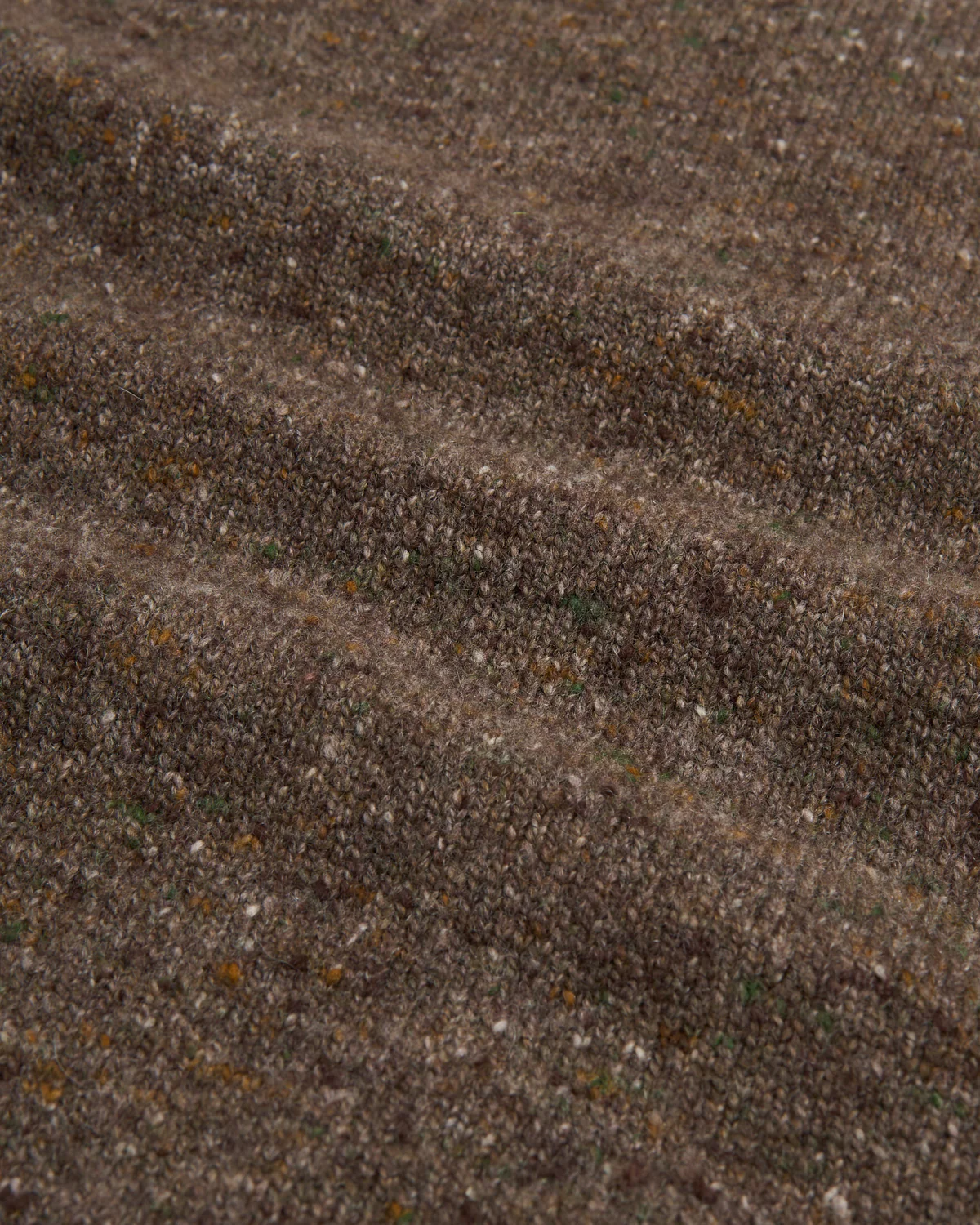 Wool-Cashmere Classic Light Weight Flat Stitch Crewneck Sweater - Image 5