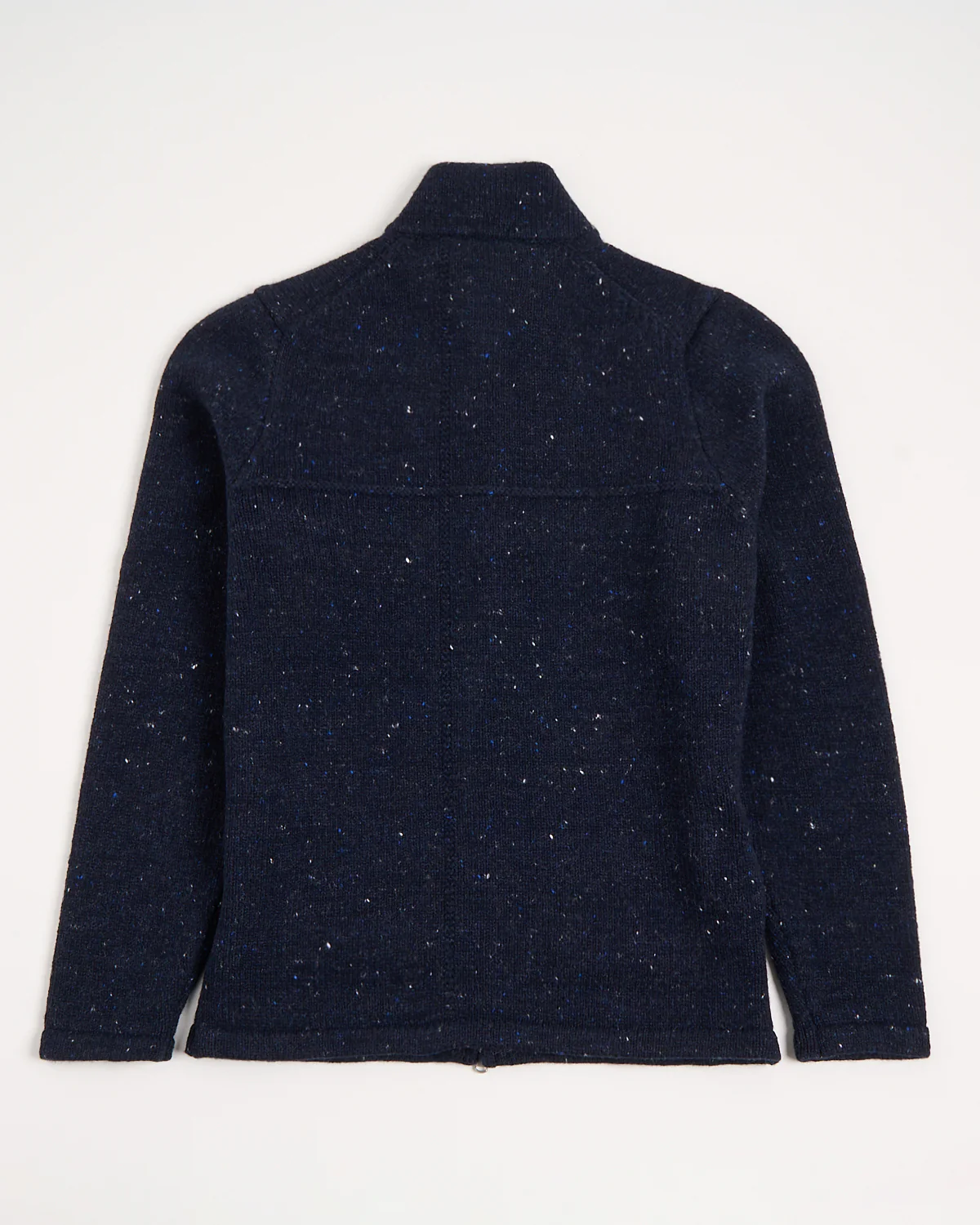 Wool-Cashmere Lifeline Detailed Zip Jacket Sweater - Image 3