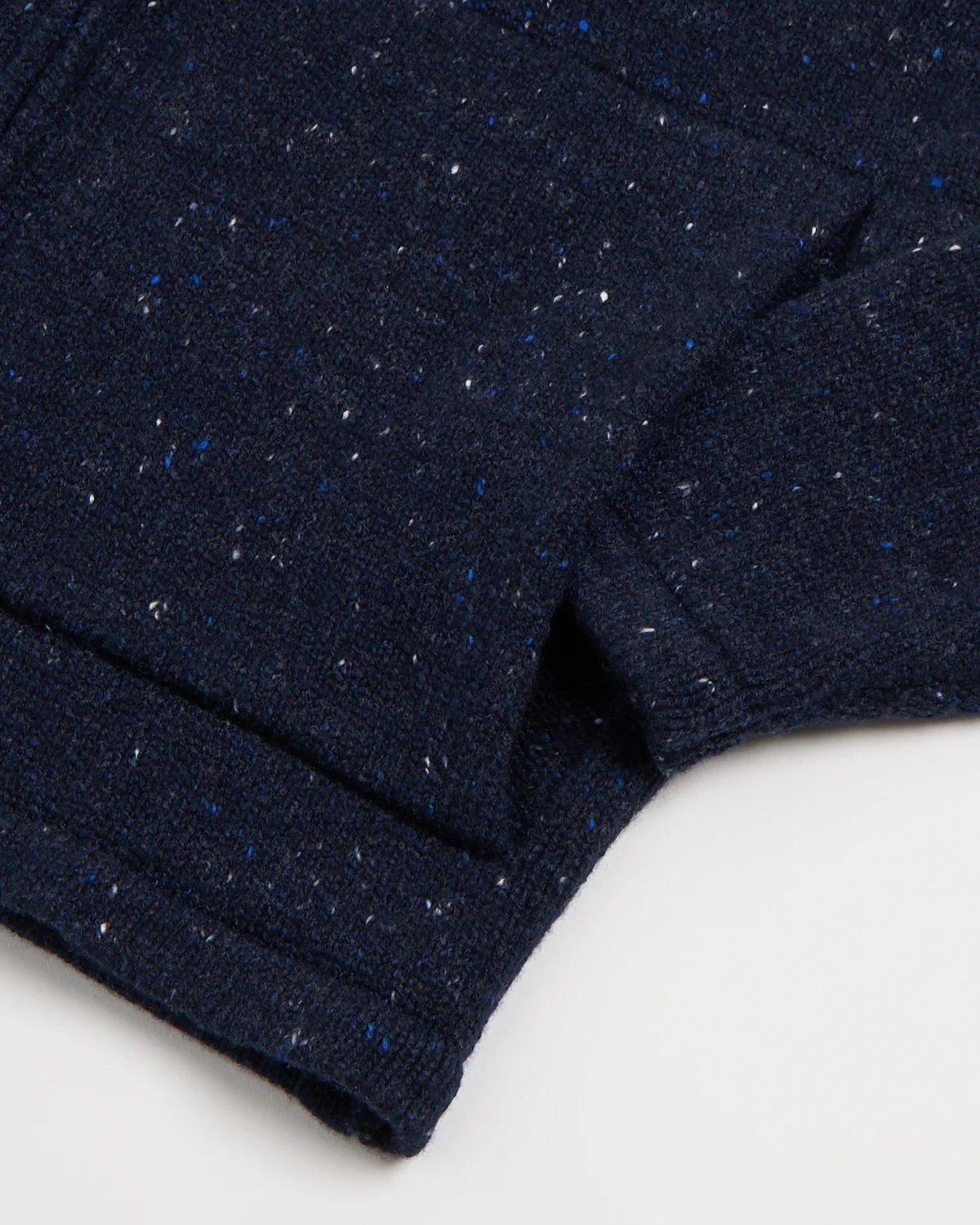 Wool-Cashmere Lifeline Detailed Zip Jacket Sweater - Image 5