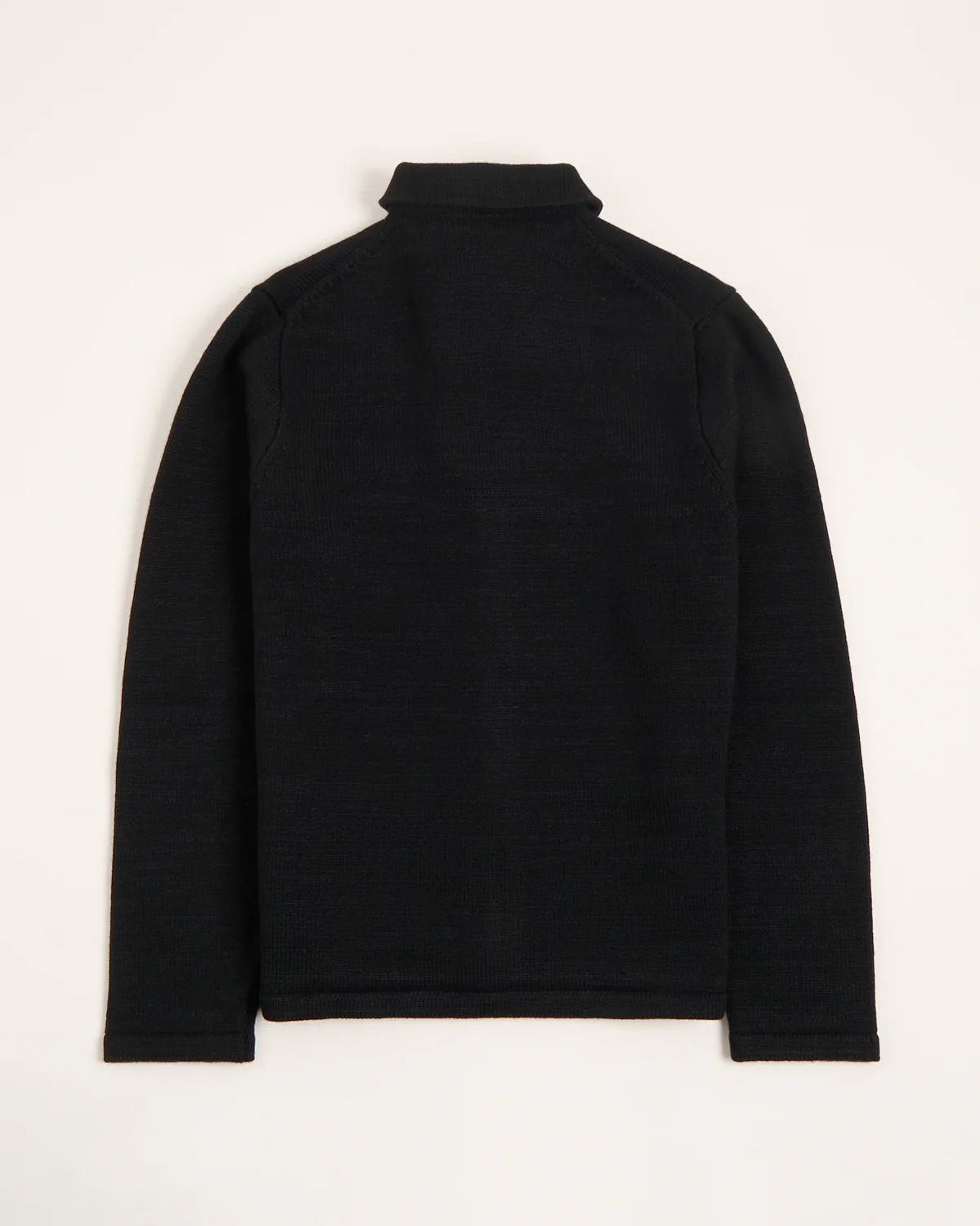 Wool-Linen Notch Lapel 'Pub Jacket' Sweater - Image 3