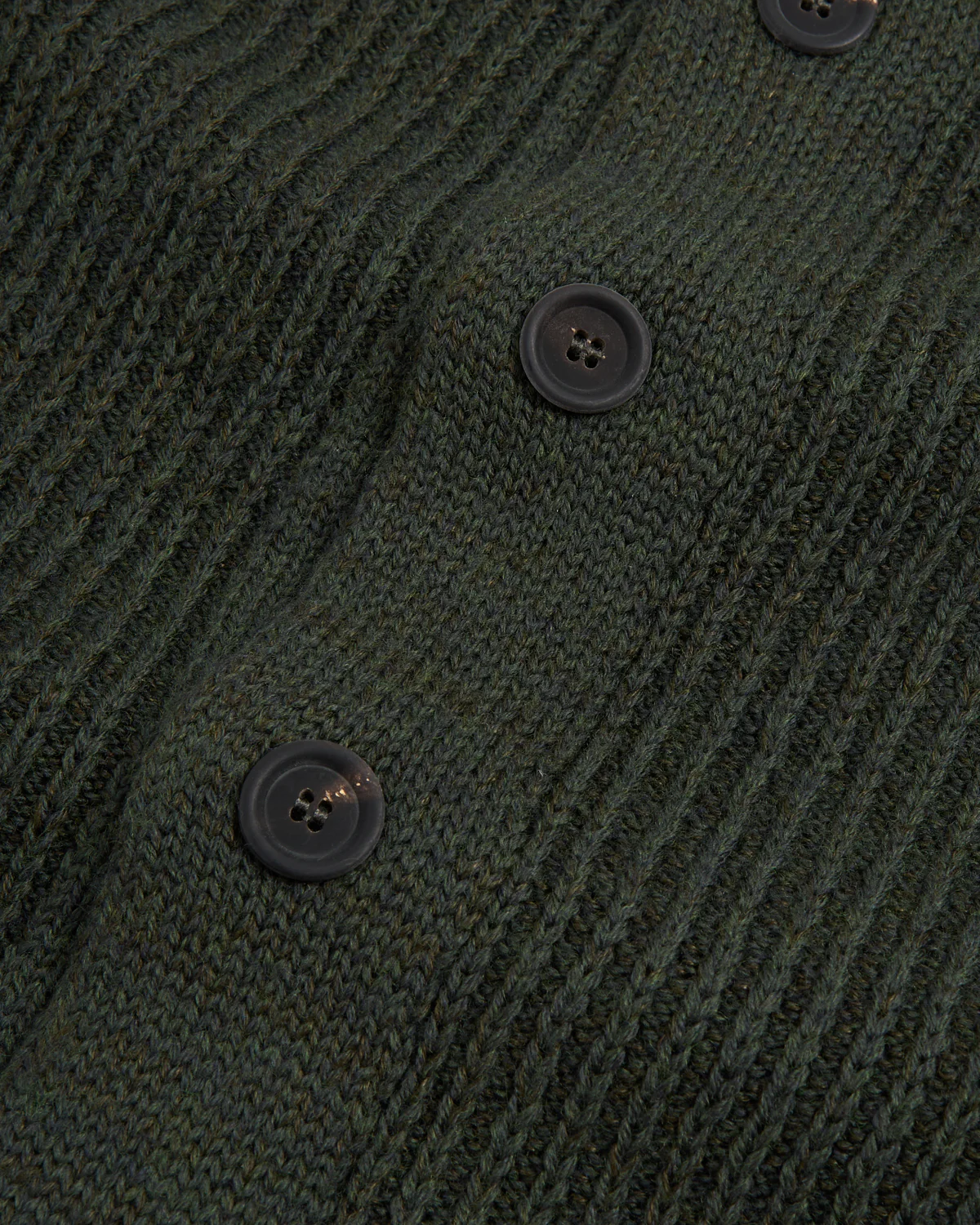 Wool-Linen Ribbed Boat Builder Cardigan Sweater - Image 5