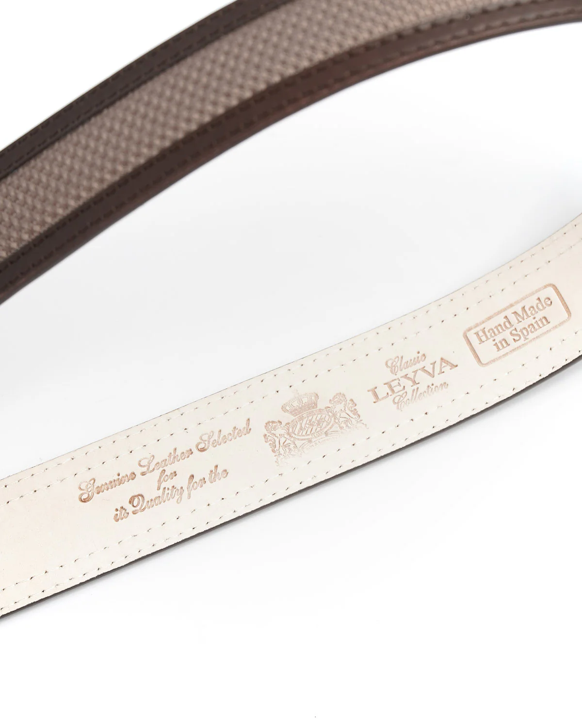 Centre Fabric Inlay Belt - Image 5
