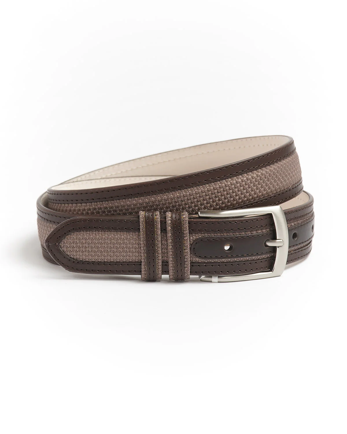 Centre Fabric Inlay Belt - Image 6