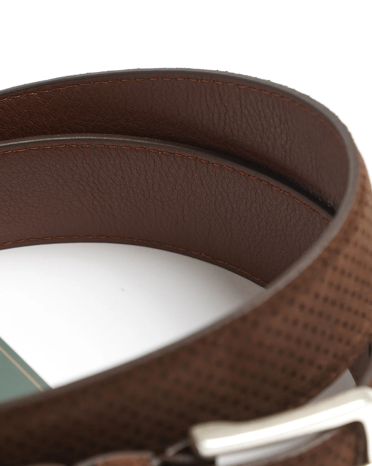 Perforated Suede Belt - Image 4