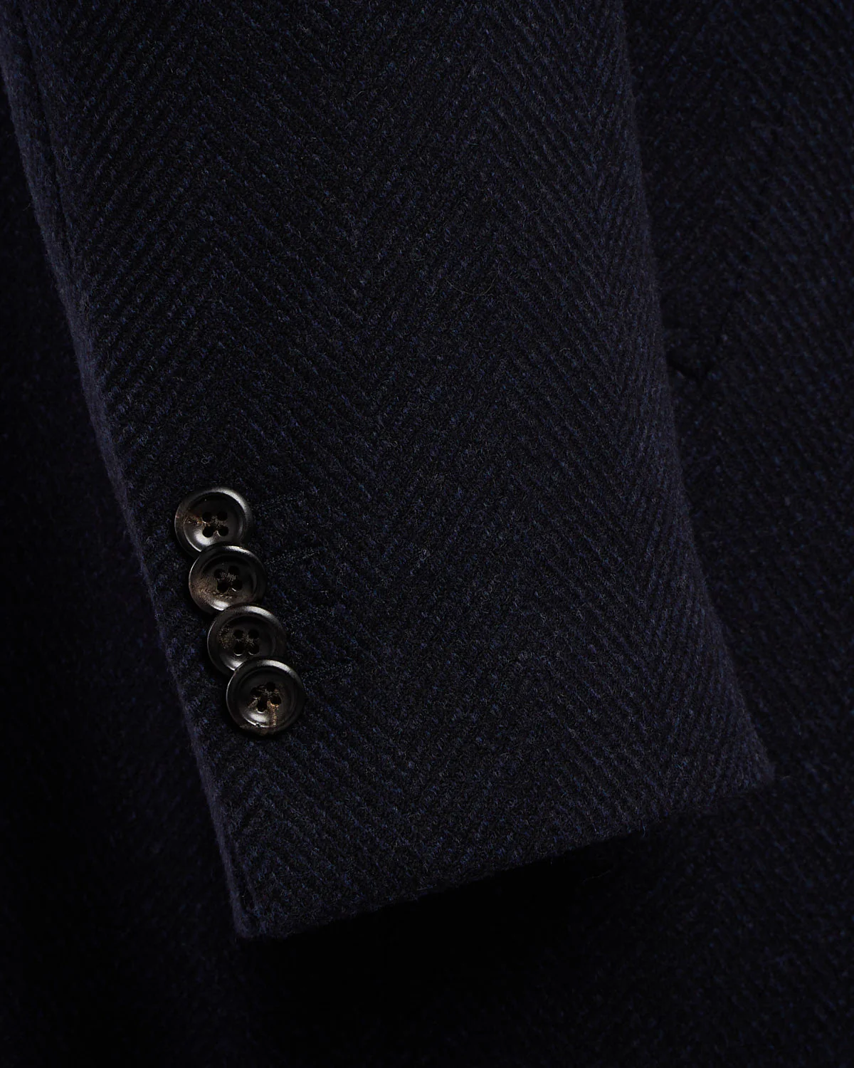 Drago Herringbone Wool & Cashmere Hybrid Topcoat - Image 7