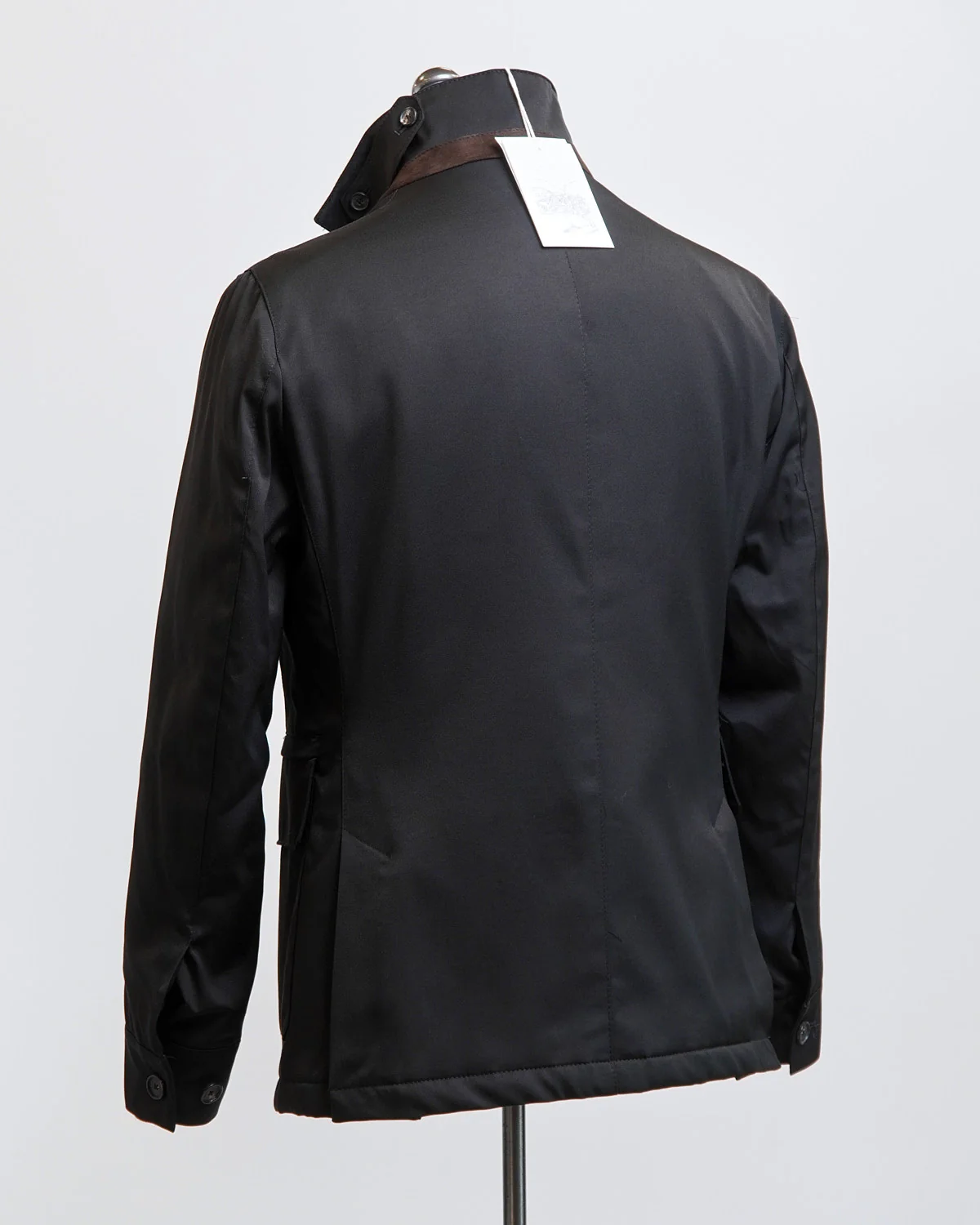Black Twill Hybrid Outerwear Blazer - Image 7