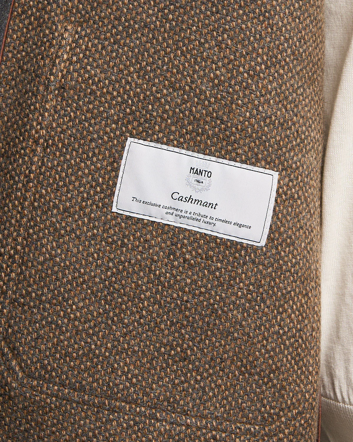 Elasi Wool Silk Cashmere Knit Overshirt - Image 7