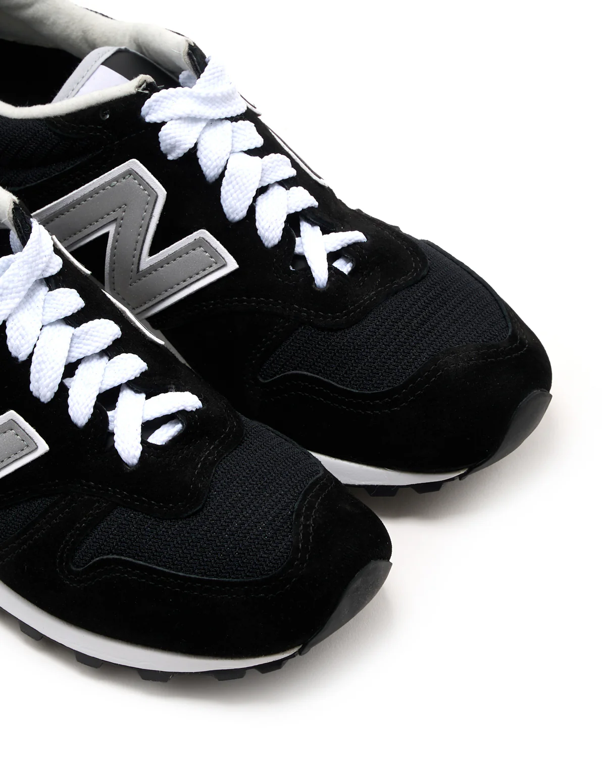 Black & White Made In Usa 1300 Sneakers - Image 5