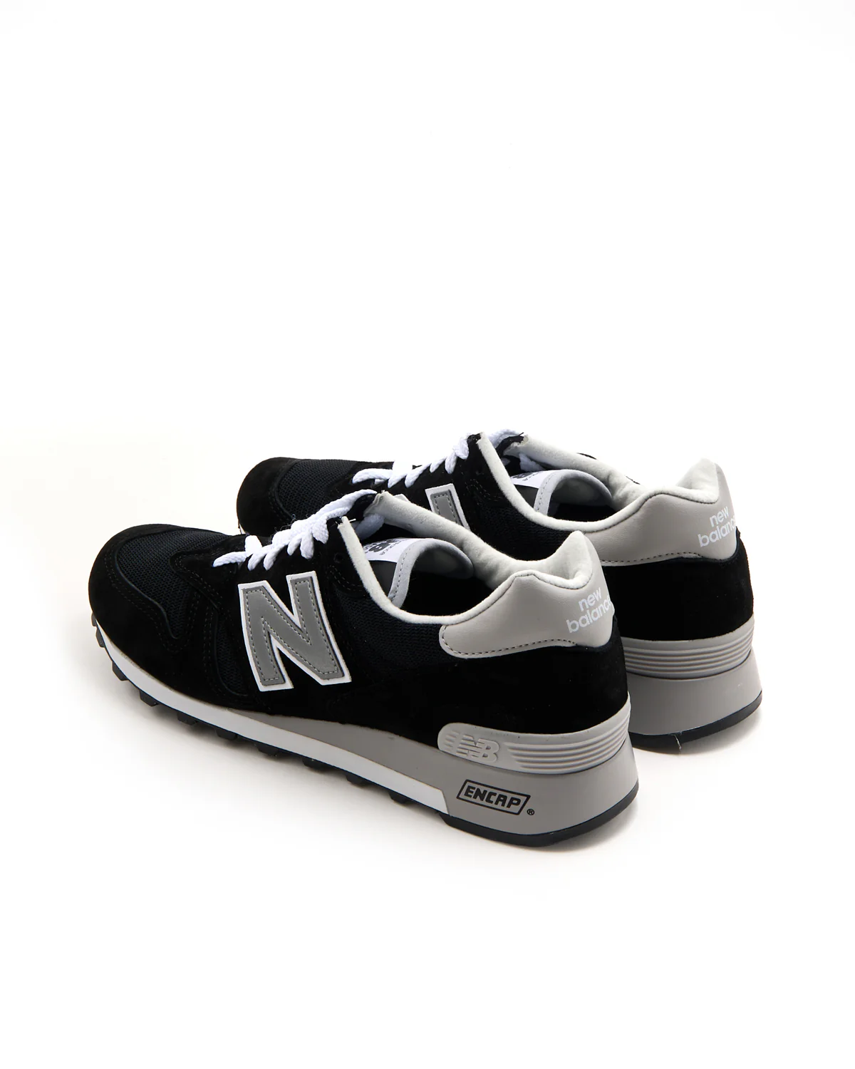 Black & White Made In Usa 1300 Sneakers - Image 6