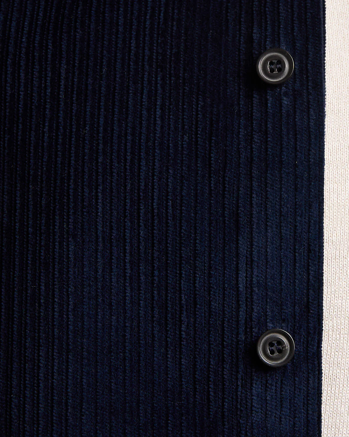 Corduroy Overshirt With Moon Badge - Image 6